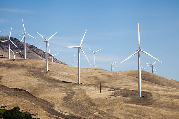 istock Wind Farm in Rural USA 458896979