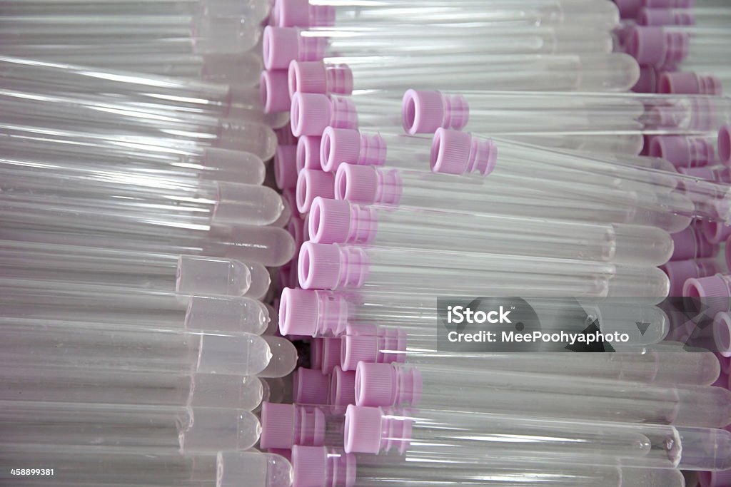 Tubos utilizado para a colheita de amostras de Assento teste. - Royalty-free Amostra Médica Foto de stock