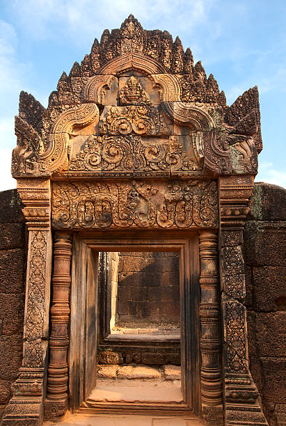 istock Cambodia, temple Banteay Srei 458908019