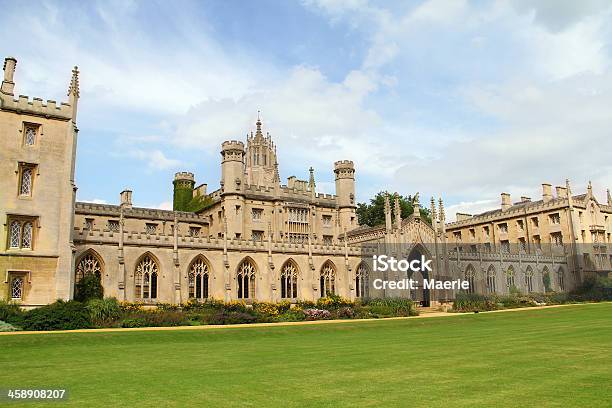 St Johns College In Cambridge Stock Photo - Download Image Now - Cambridge University, Ancient, Built Structure