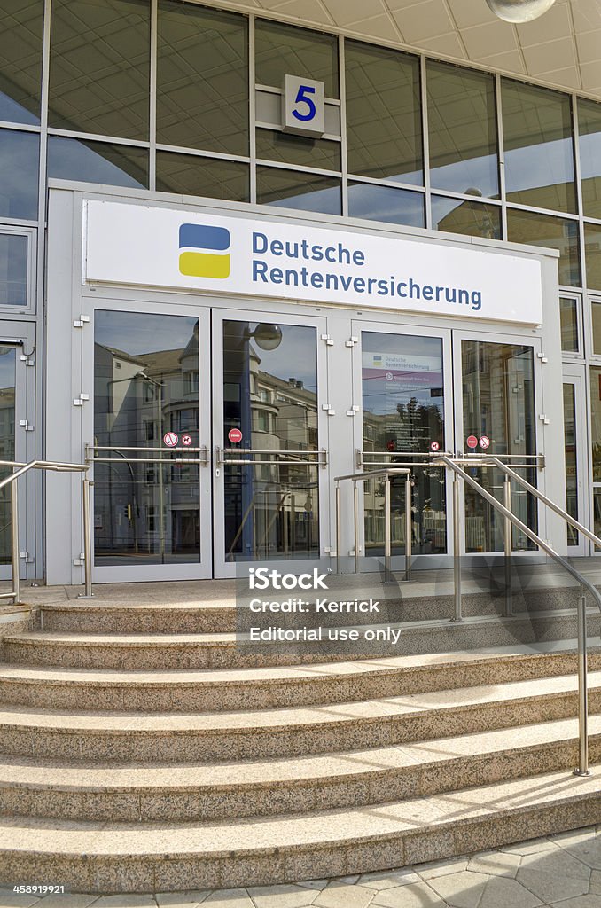 Deutsche Rentenversicherung-Deutsche annuity assurance - Lizenzfrei Alter Erwachsener Stock-Foto