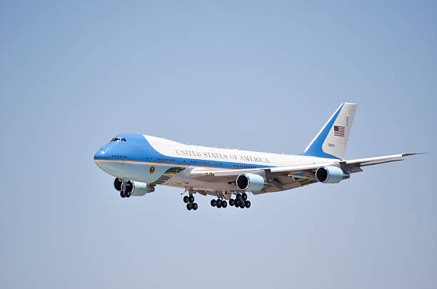 airforce 1 - air force one 뉴스 사진 이미지