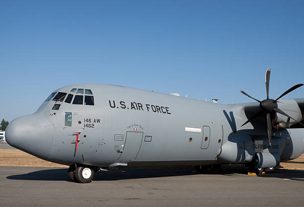 C-130 Hercules stock photo