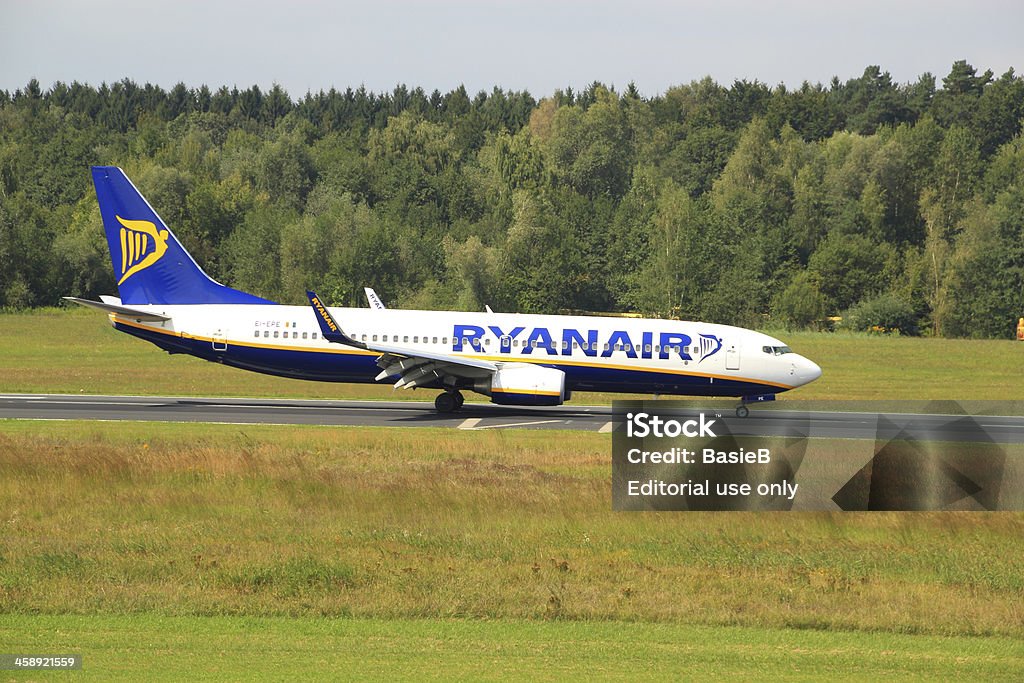 Ryanair Boeing 737-800 - Lizenzfrei Abheben - Aktivität Stock-Foto