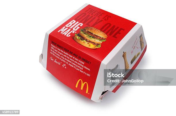 Photo libre de droit de Big Mac En Brique banque d'images et plus d'images libres de droit de McDonald's - McDonald's, Fond blanc, Conditionnement