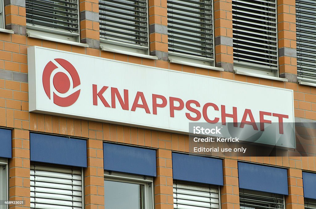 Knappschaft – ehemals corporation of miner's - Lizenzfrei Bauwerk Stock-Foto