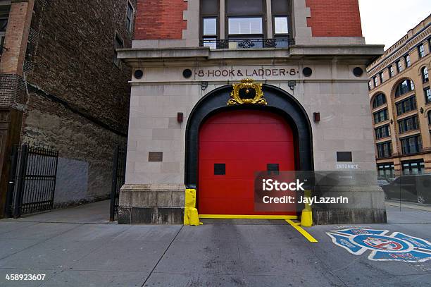 New York Stadtbild Ghostbusters Firehouse Leiter 8 Lower Manhattan Stockfoto und mehr Bilder von Außenaufnahme von Gebäuden