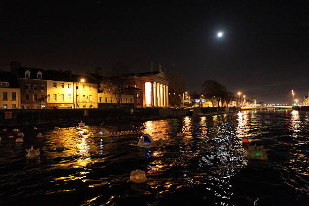 korek na halloween nocy - republic of ireland corcaigh night photography zdjęcia i obrazy z banku zdjęć