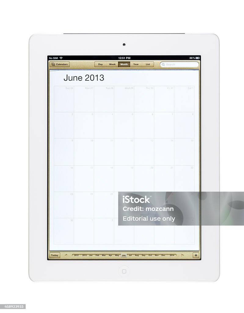 カレンダー 2013 年 6 月に新しい Ipad - 2013年のロイヤリティフリーストックフォト