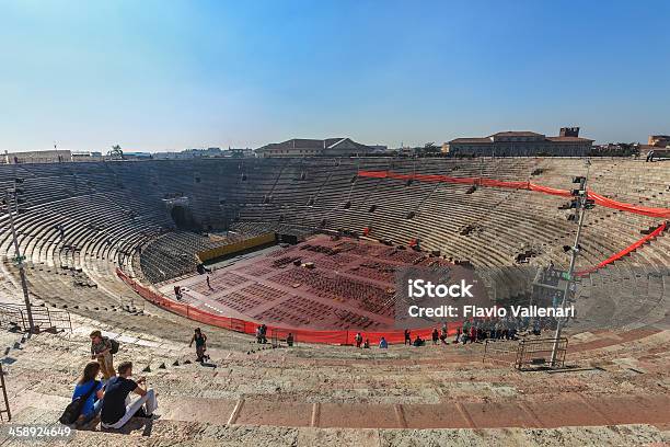 Arena Z Verona Włochy - zdjęcia stockowe i więcej obrazów Amfiteatr - Amfiteatr, Antyczny, Architektura