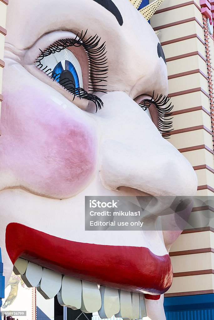 Faccia Luna Park di Sydney - Foto stock royalty-free di Luna Park di Sydney