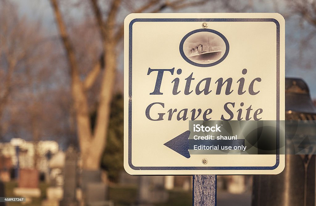 Titanic Grave sitio - Foto de stock de Accidentes y desastres libre de derechos