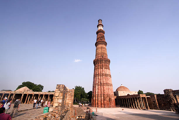 The Qutb Minar, also spelled Qutub Minar and Qutab Minar, is a minaret and \