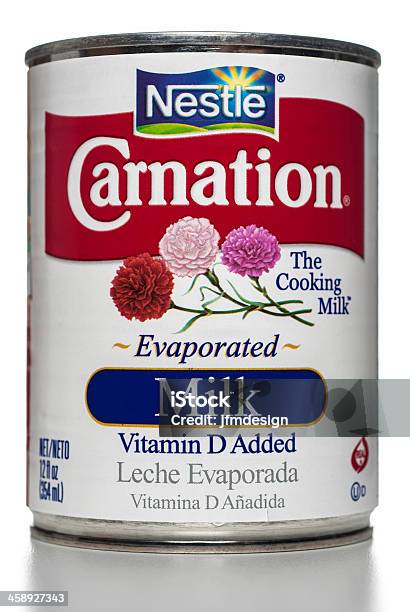 Nestlé 카네이션 탈수된 우유관 수 있습니다 연유에 대한 스톡 사진 및 기타 이미지 - 연유, 우유, 캔