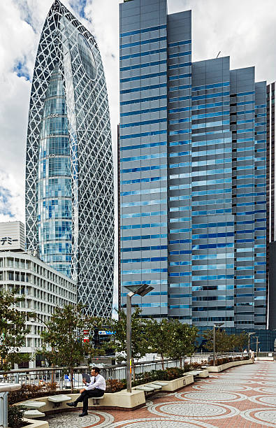 huge highrise buildings in seoul, capitol of south korea.