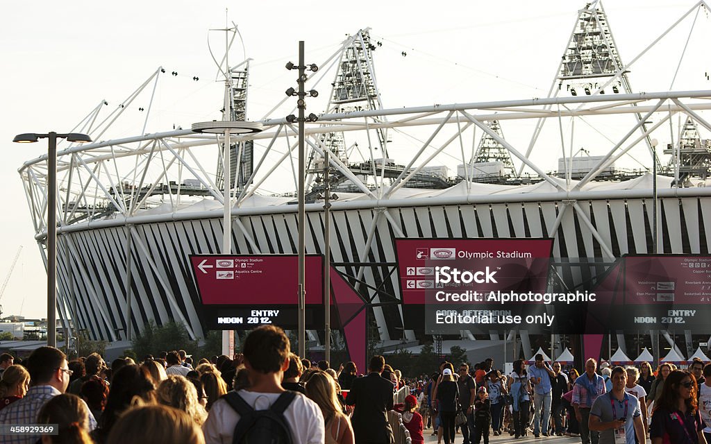 Olympic Park-London - Lizenzfrei 2012 Stock-Foto