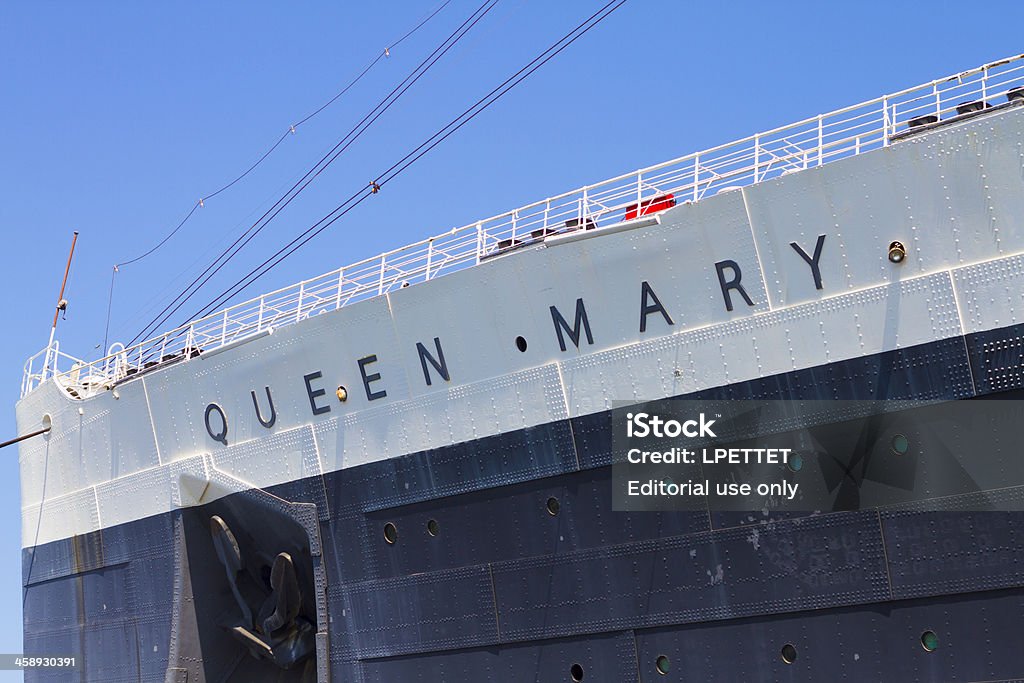 RMS 퀸 매리 - 로열티 프리 0명 스톡 사진