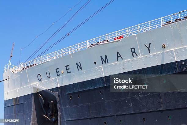 Foto de Queen Mary e mais fotos de stock de Barco de passageiros - Barco de passageiros, Califórnia, Cidade de Los Angeles