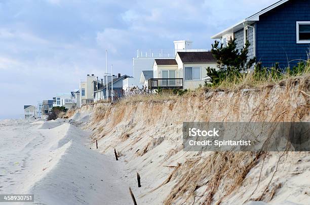 플라주 부식 및 사구 폐기 인한 허리케인 Sandy 집에 대한 스톡 사진 및 기타 이미지 - 집, 해변, 침식