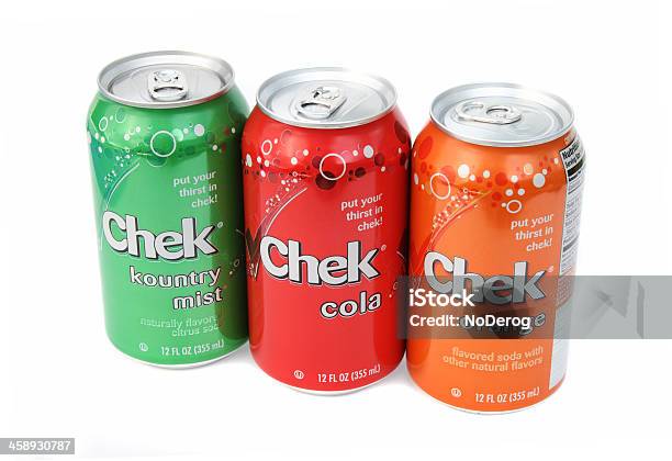 Chek Sodas - Fotografias de stock e mais imagens de Genérico - Genérico, Refrigerante, Citrino