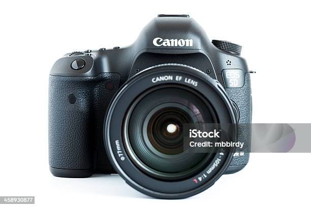 Eos 5d Mark Iii Canondigitalkamera Mit Objektiv Stockfoto und mehr Bilder von Ausrüstung und Geräte - Ausrüstung und Geräte, Bildkomposition und Technik, Digitale Spiegelreflexkamera