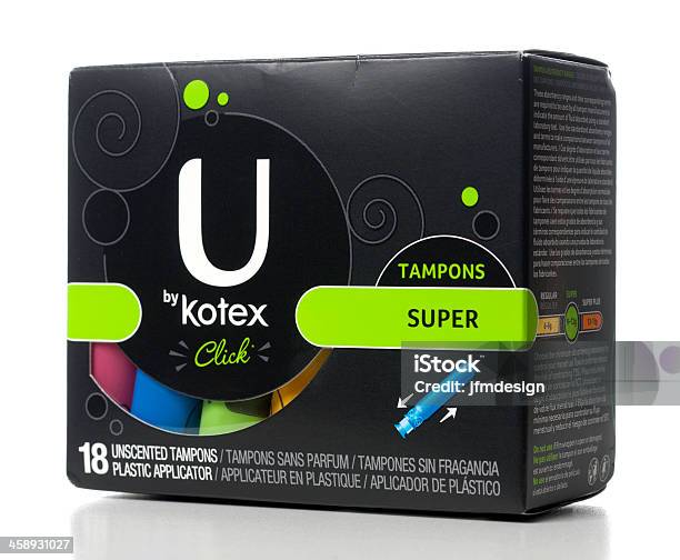 Kotex Tampons Super Box Stock Photo - Download Image Now - Beauty, Business, Concepts