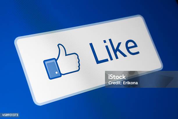 Facebook Come Pulsante - Fotografie stock e altre immagini di Icona Mi piace - Icona Mi piace, Social network, Pollice in su