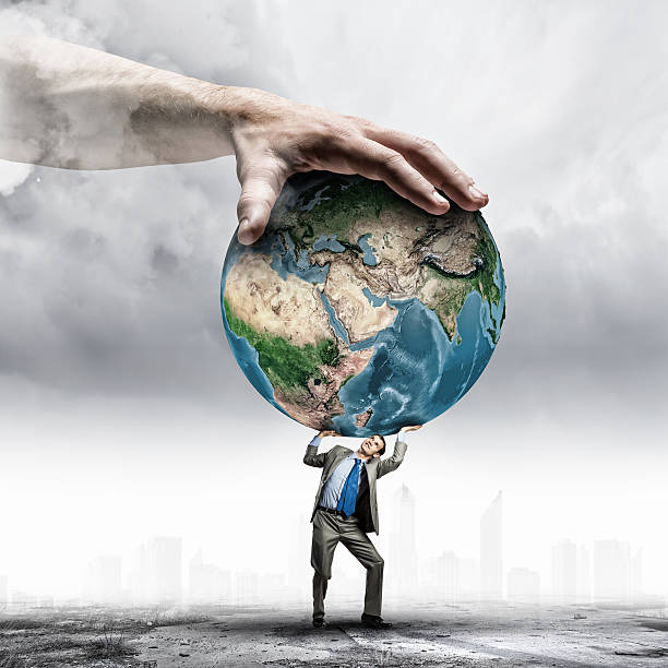 istock Under pressure of power 458932035