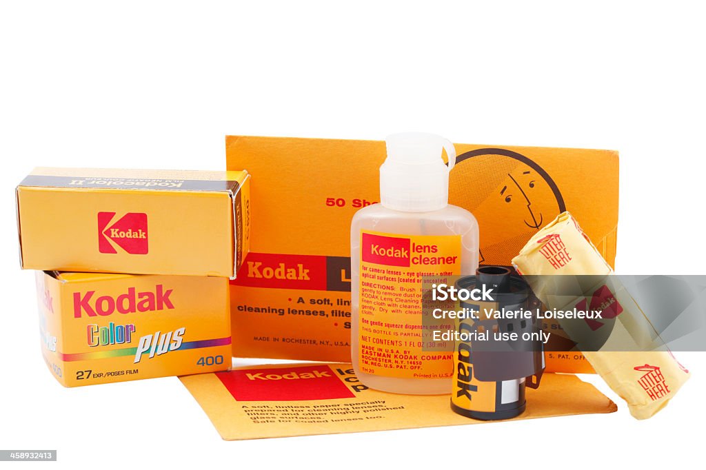 Kodak prodotti - Foto stock royalty-free di Addetto alle pulizie