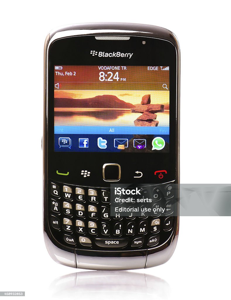Blackberry 스마트폰 - 로열티 프리 0명 스톡 사진