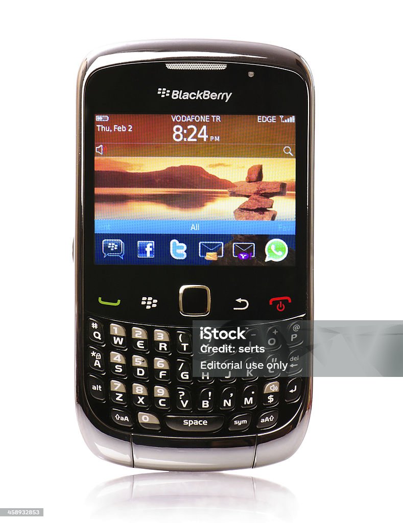 smartphone Blackberry - Royalty-free 3G Foto de stock