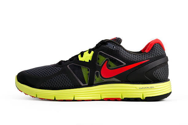 Nike Lunarglide+ 3 Running shoe stock photo