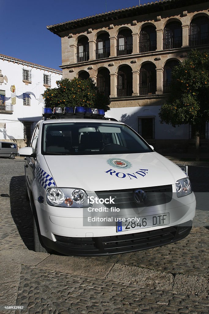 Ronda Carro de Polícia - Royalty-free Carro de Polícia Foto de stock