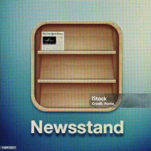 Zeitungskiosk Stockfoto und mehr Bilder von Berührungsbildschirm - Berührungsbildschirm, Abonnement, Apple Computer