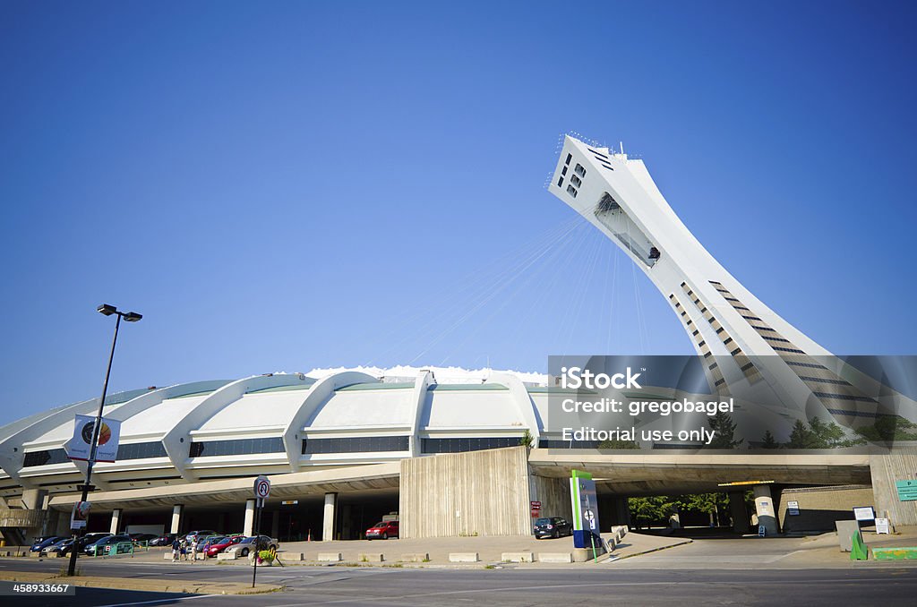 Estadio olímpico de Montreal - Foto de stock de Aire libre libre de derechos