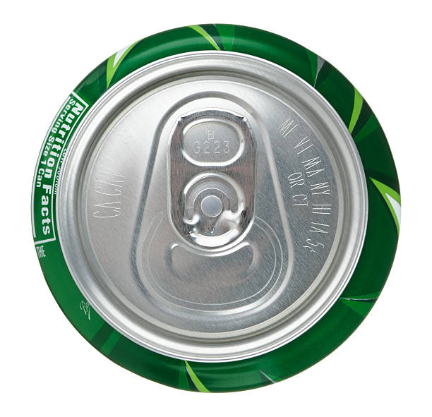 Mountain Dew Can Top "Colorado Springs, Colorado, USA - March 5, 2012: The top of a can of Mountain Dew shot in the studio and isolated on a white background. Invented in the 1940's, Mountain Dew is a popular, caffeinated, citrus flavored soft drink produced by PepsiCo Inc." drink can photos stock pictures, royalty-free photos & images