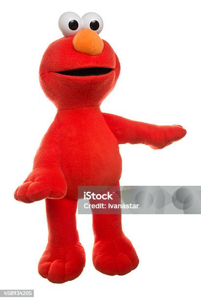 Elmo Foto de stock y más banco de imágenes de Muñeca - Juguete - Muñeca - Juguete, Barrio Sésamo, Fondo blanco