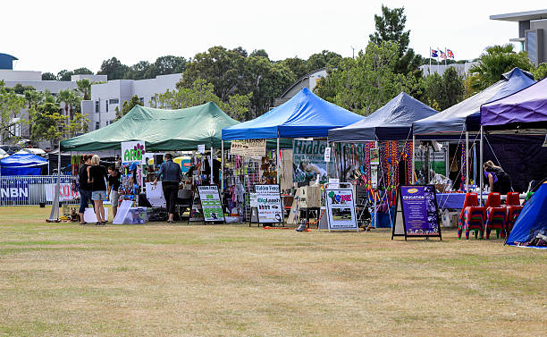 Vendors at Pet Expo a free event for animal lovers stock photo