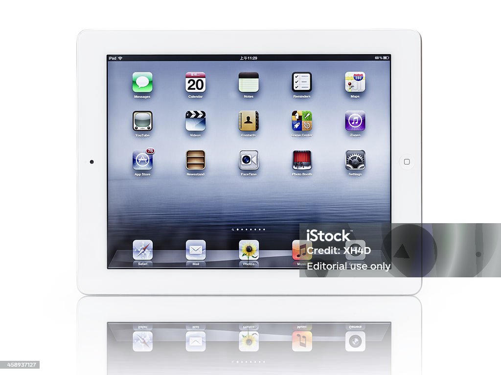 Il nuovo iPad 3 - Foto stock royalty-free di Accessorio personale