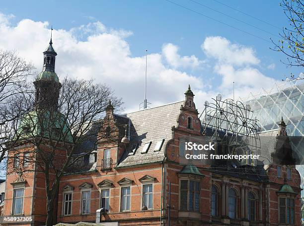 Copenhagen Tivoli Entrance Of Luna Park Denmark Stock Photo - Download Image Now - Castle, City, Cloudscape