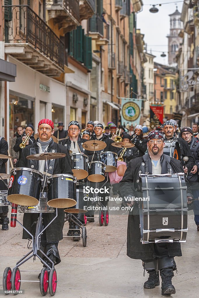 Guggenmusik groupe - Photo de Vérone - Italie libre de droits