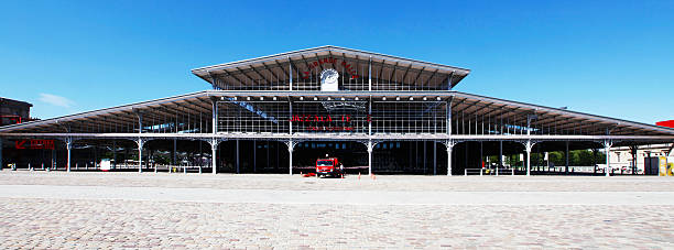 Grande Halle de La Villette stock photo