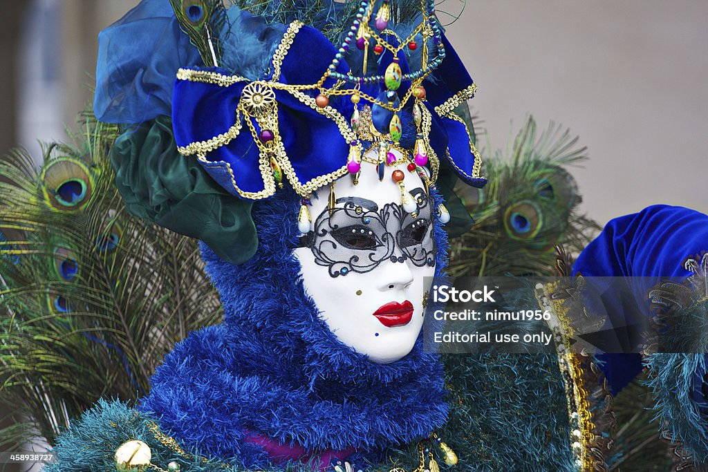 Máscara de carnaval de venecia en 2012 - Foto de stock de 2012 libre de derechos