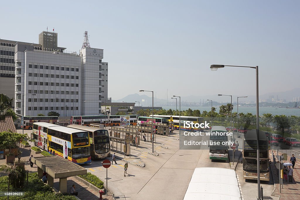 Central (Macau) la terminal de autobuses de Ferry - Foto de stock de Aire libre libre de derechos