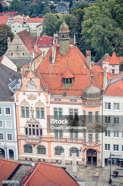 Города В Зале Braunau Am Inn — стоковые фотографии и другие картинки Австрия - Австрия, Адольф Гитлер, Архитектура