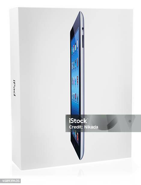 뉴 Ipad 3세대 포장 상자 0명에 대한 스톡 사진 및 기타 이미지 - 0명, LCD, iPad