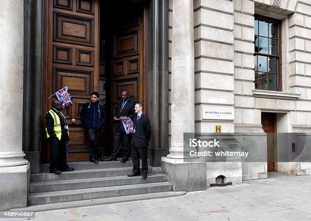 Her Majestys Revenue And Customs Celebrating The Jubilee Stock Photo - Download Image Now