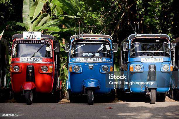 Rickshaw De Sri Lanka Foto de stock y más banco de imágenes de Asia - Asia, Asia del Sur, Azul