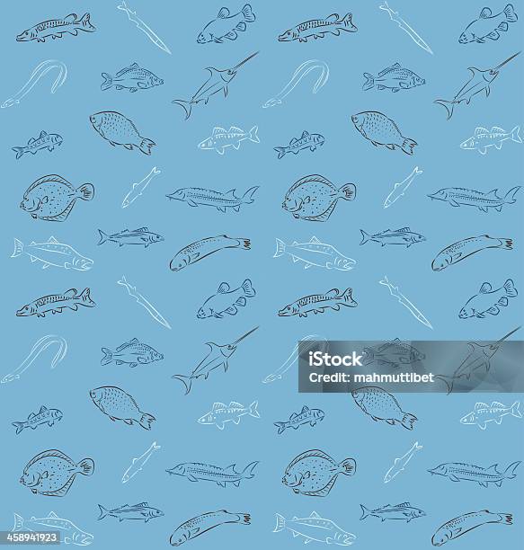Fish Pattern Stock Fish Pattern Stock Illustration - Download Image Now - Animal Markings ...