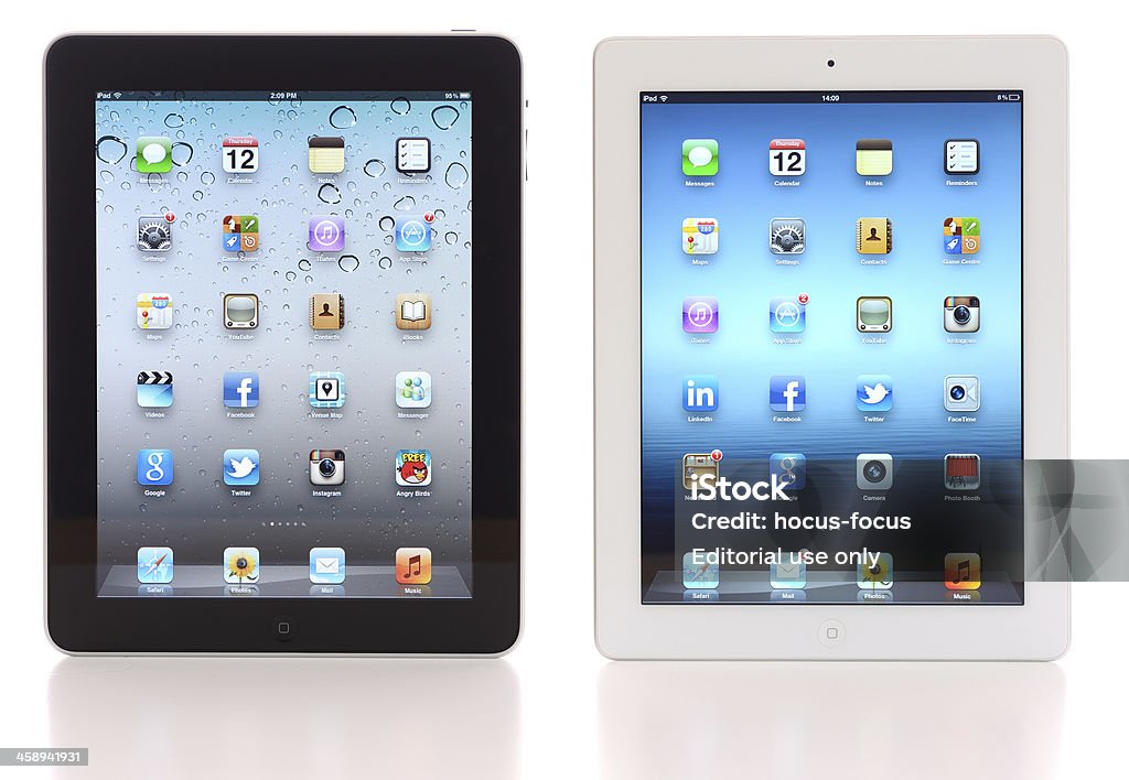 iPad & iPad3 - 로열티 프리 ��태블릿 스톡 사진